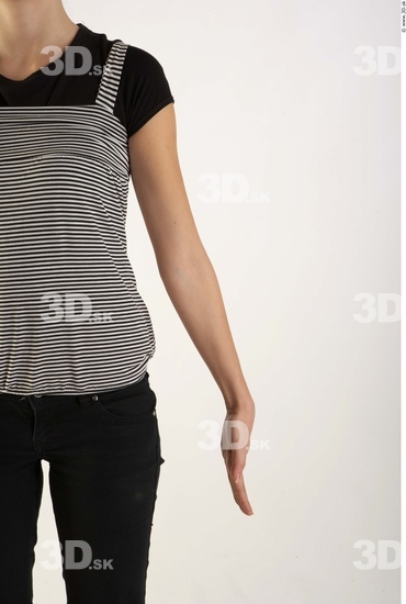 Arm Woman Animation references White Casual T shirt Slim