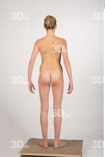 Whole Body Woman Animation references Nude Slim Studio photo references