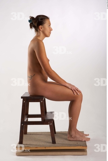 Whole Body Woman Artistic poses White Nude Average