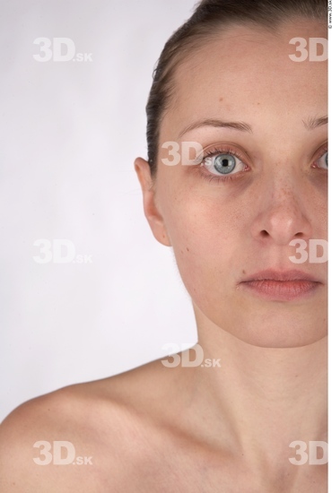 Face Whole Body Woman Animation references Nude Average Studio photo references