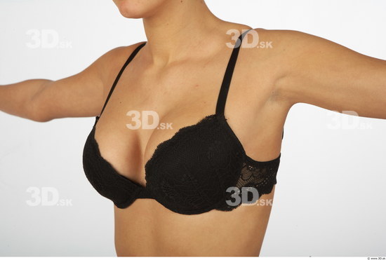 Chest Whole Body Woman Underwear Bra Average Studio photo references