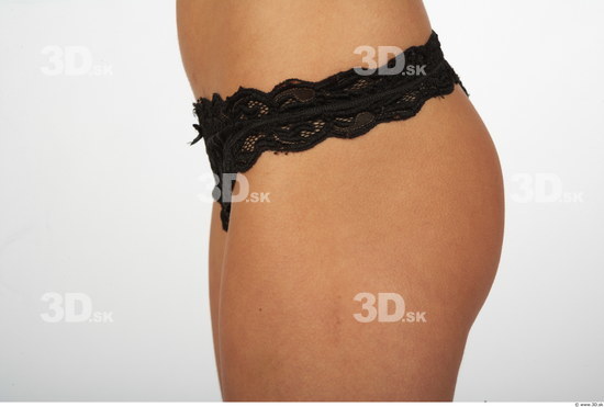 Hips Whole Body Woman Underwear Pants Average Studio photo references