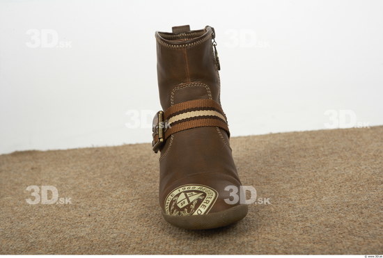 Foot Whole Body Woman Casual Boot Average Studio photo references