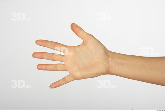 Hand Whole Body Woman Average Studio photo references