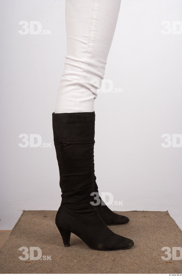 Calf Woman Casual Boot Average Studio photo references