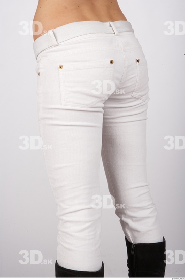 Thigh Woman Casual Jeans Average Studio photo references