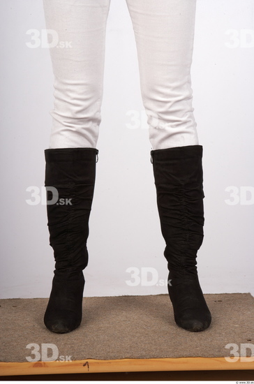 Whole Body Woman Casual Boot Average Studio photo references