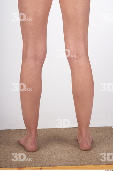 Calf Woman Nude Average Studio photo references