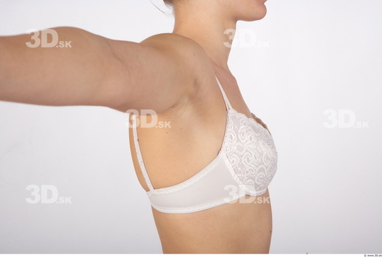 Chest Woman Underwear Bra Average Studio photo references