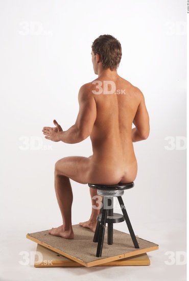 Whole Body Man Artistic poses White Nude Muscular