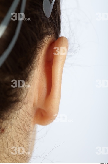 Ear Whole Body Woman Animation references Nude Slim Studio photo references