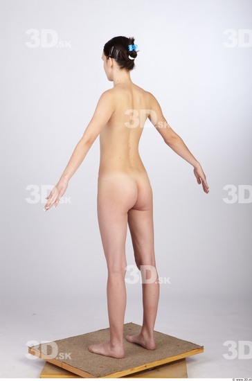 Whole Body Woman Animation references Nude Slim Studio photo references