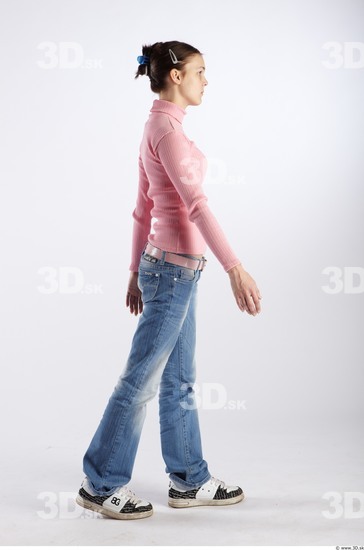 Whole Body Woman Animation references White Casual Slim