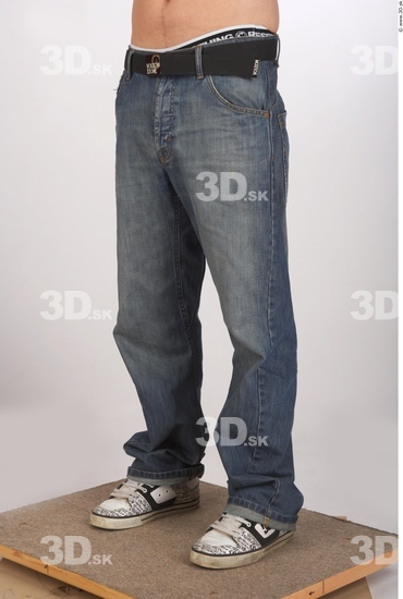 Leg Man Casual Jeans Average Studio photo references