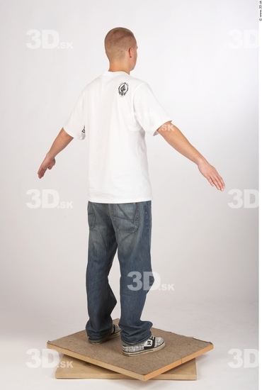 Whole Body Man Animation references Casual Average Studio photo references