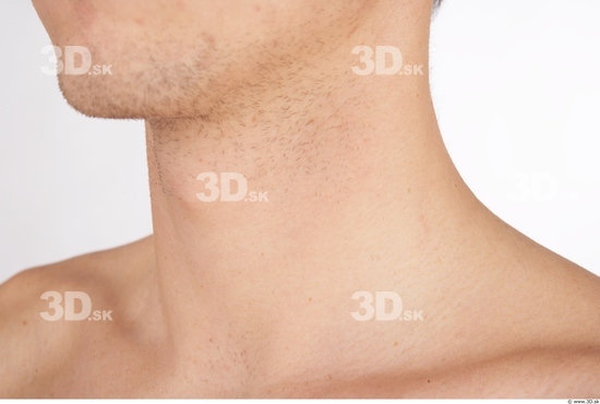 Neck Whole Body Man Animation references Nude Athletic Studio photo references