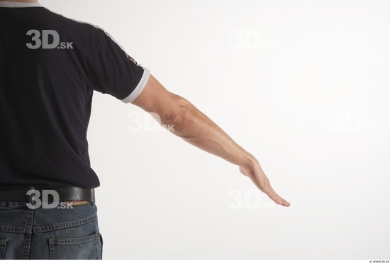 Arm Man Animation references White Casual T shirt Athletic