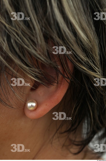 Ear Woman Overweight Street photo references