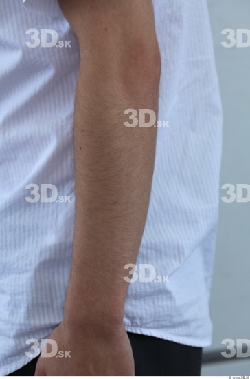 Forearm Man Casual Shirt Average Street photo references