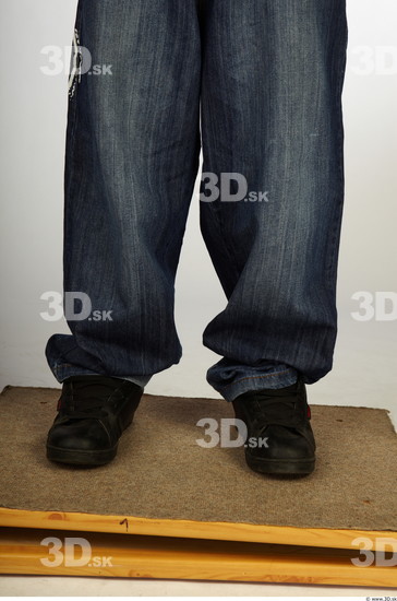 Calf Man Animation references Asian Casual Jeans Average Studio photo references