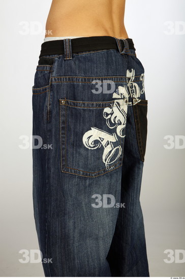 Thigh Man Animation references Asian Casual Jeans Average Studio photo references