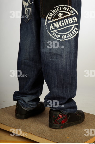 Calf Man Animation references Asian Casual Jeans Average Studio photo references