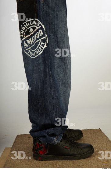 Calf Man Animation references Asian Casual Jeans Average Studio photo references