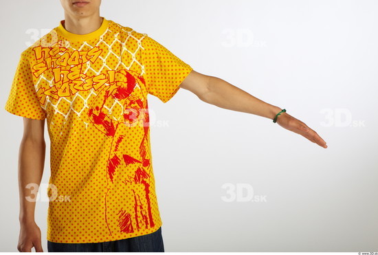 Arm Man Animation references Asian Casual Shirt T shirt Average Studio photo references