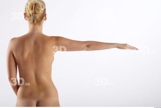 Whole Body Woman White Slim Studio photo references