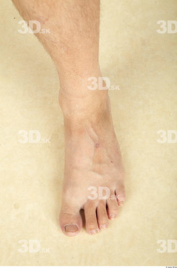 Foot Whole Body Man Animation references Nude Slim Studio photo references