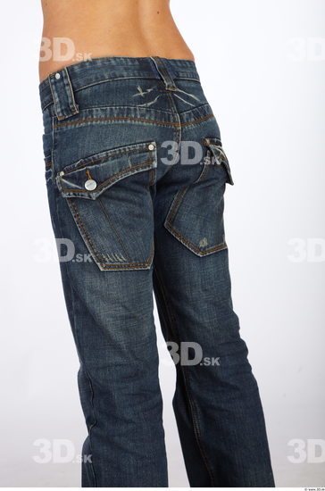 Thigh Woman Animation references Casual Jeans Average Studio photo references