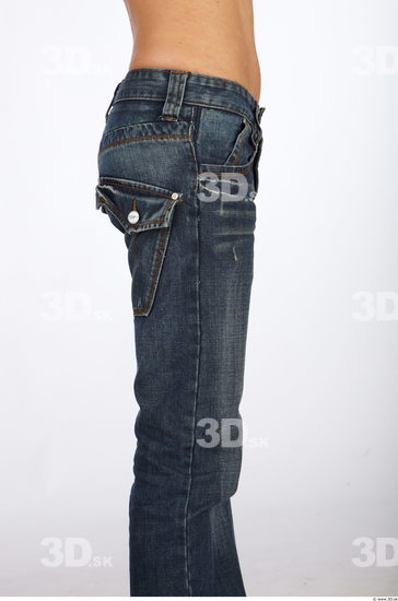 Thigh Woman Animation references Casual Jeans Average Studio photo references