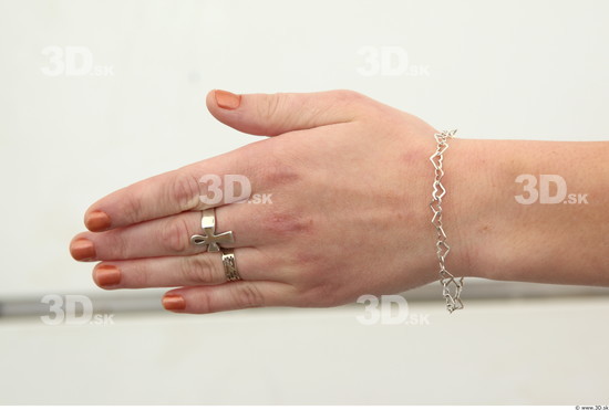 Hand Woman White Jewel Slim