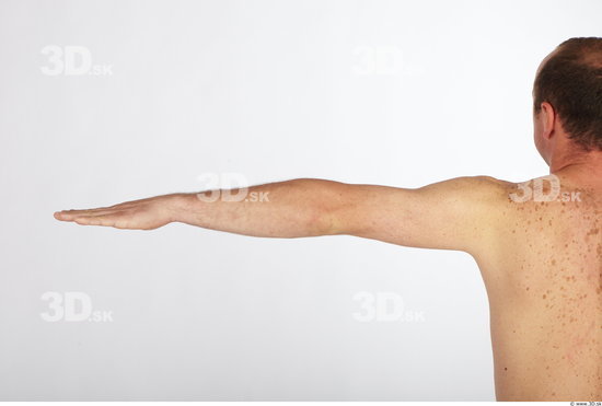 Arm Man Nude Average Studio photo references