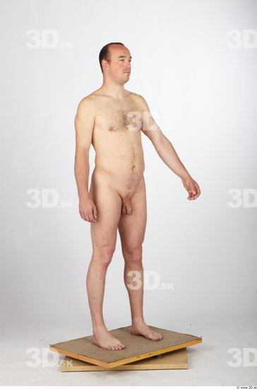 Whole Body Man Animation references Nude Average Studio photo references