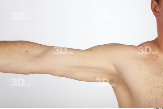 Arm Man Nude Average Studio photo references