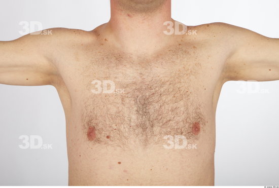 Chest Man Nude Average Studio photo references