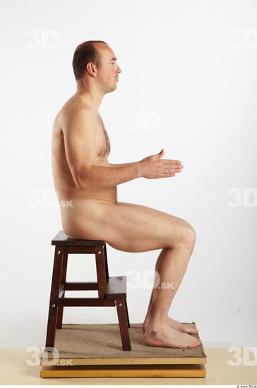 Whole Body Man Artistic poses Nude Average Studio photo references