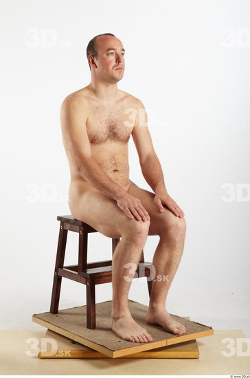 Whole Body Man Artistic poses Nude Average Studio photo references