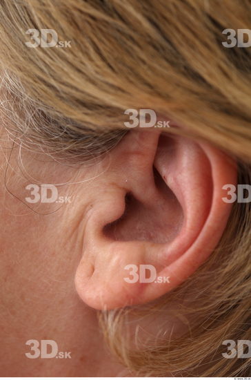 Ear Woman White Overweight