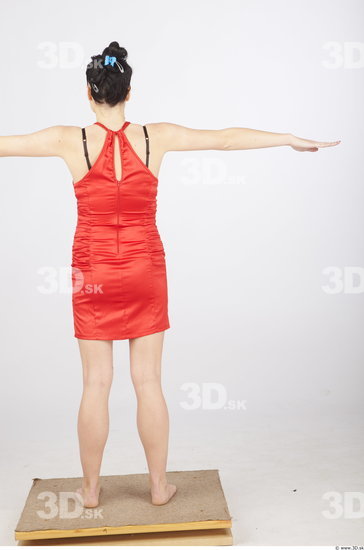 Whole Body Woman Animation references T poses Casual Average Studio photo references