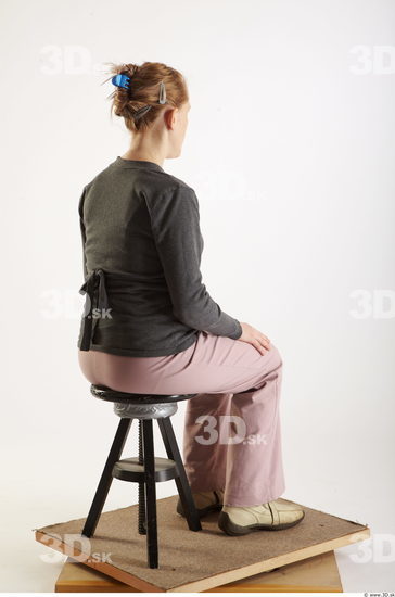 Woman White Pregnant Studio photo references