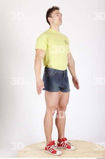 Whole Body Man Animation references Sports Muscular Studio photo references