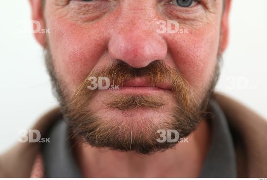 Mouth Man Average Bearded Street photo references