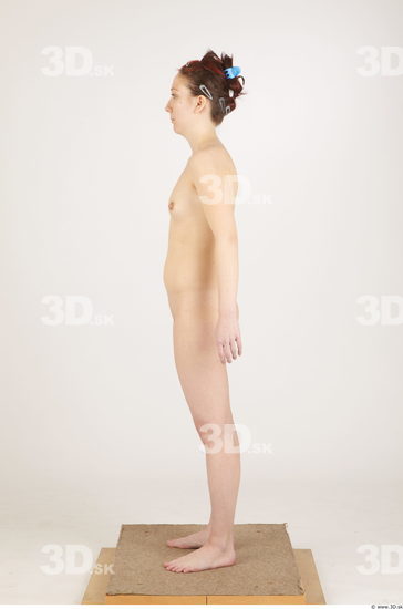 Whole Body Woman Animation references Nude Slim Studio photo references