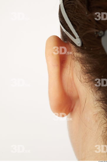 Ear Woman Animation references Slim Studio photo references