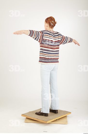 Hand Whole Body Woman Hand pose T poses Casual Average Studio photo references