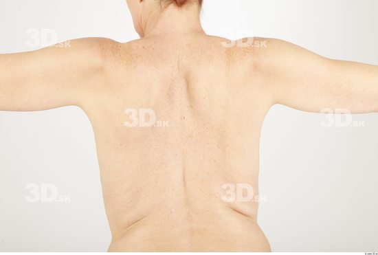 Back Woman Nude Average Studio photo references