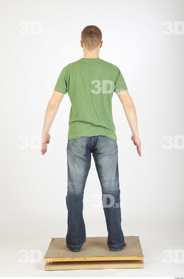 Whole Body Man Animation references Casual Average Studio photo references