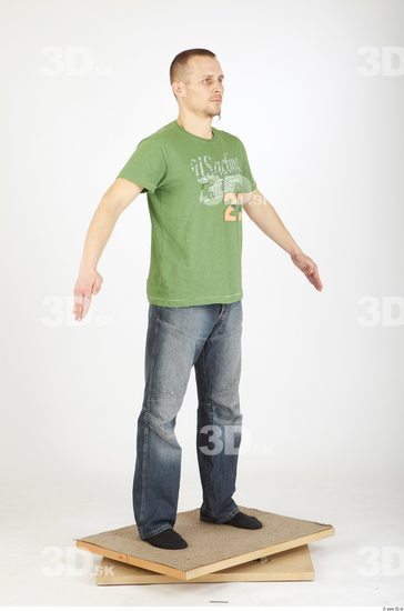 Whole Body Man Animation references Casual Average Studio photo references